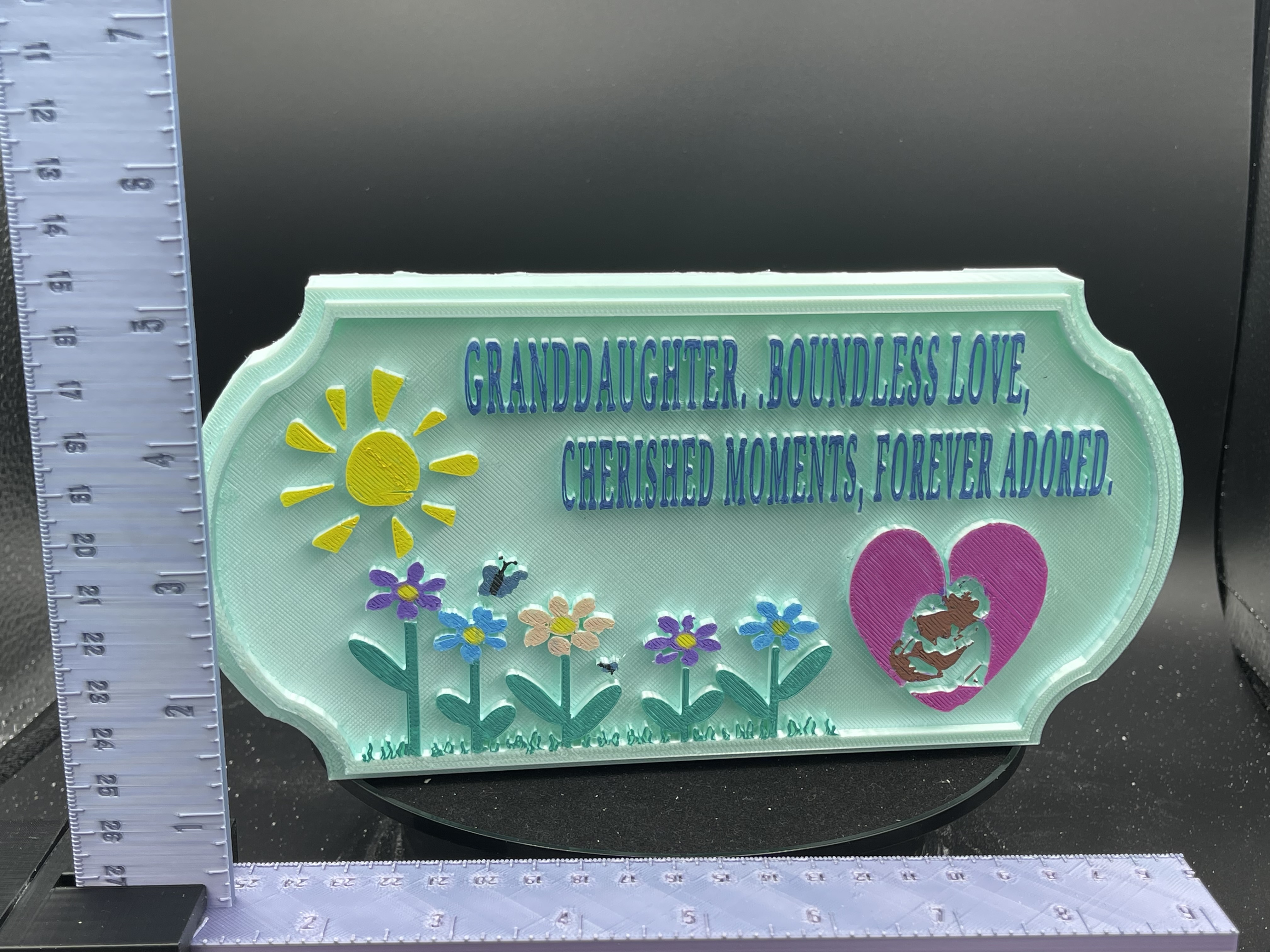 SWEET GRANDDAUGHTER PLAQUE!