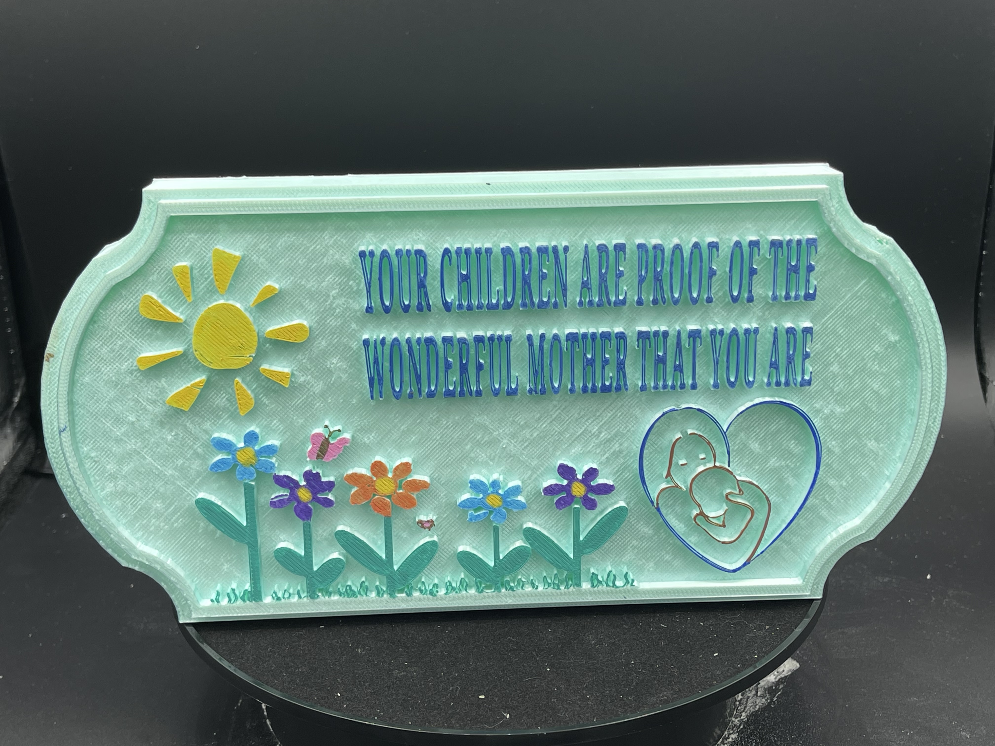 SWEET MOTHERS DAY/BIRTHDAY PLAQUE!