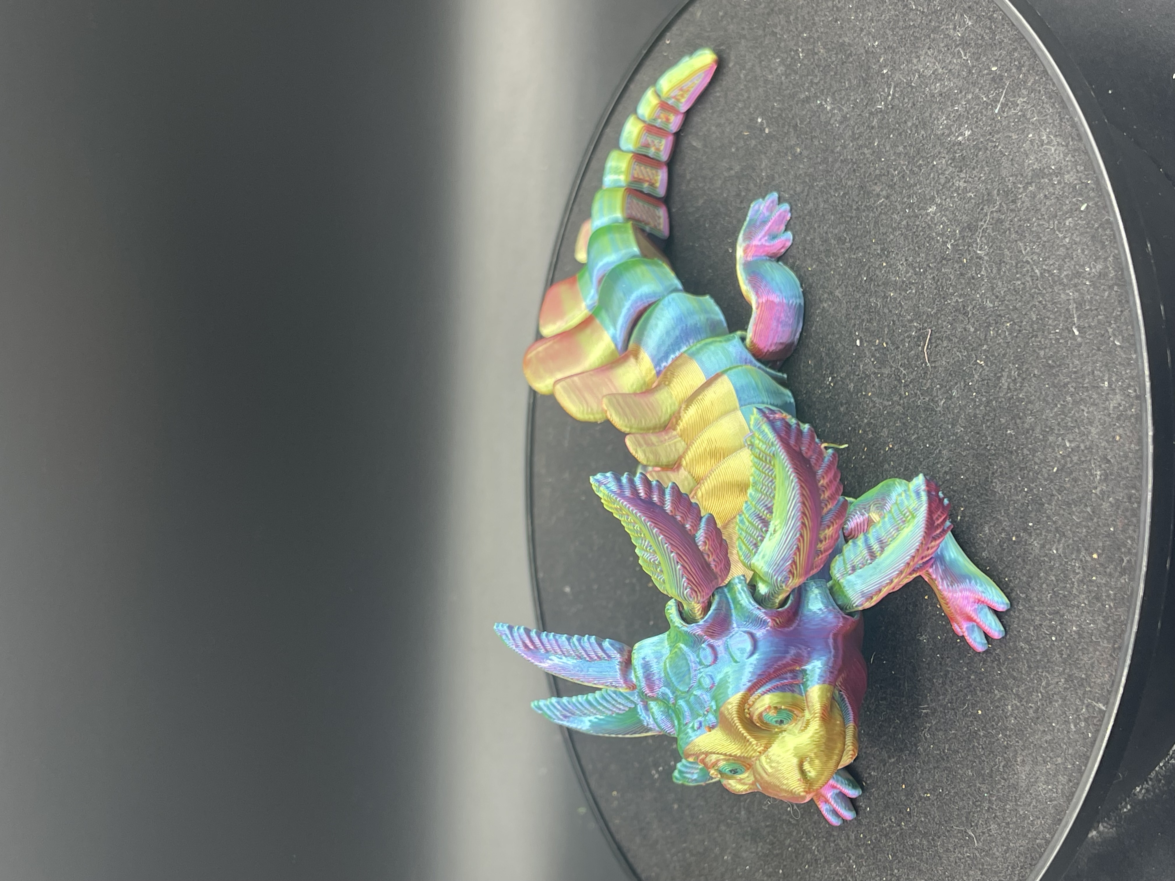 AXOLOTL ICE POP ARTICULATING DRAGON!