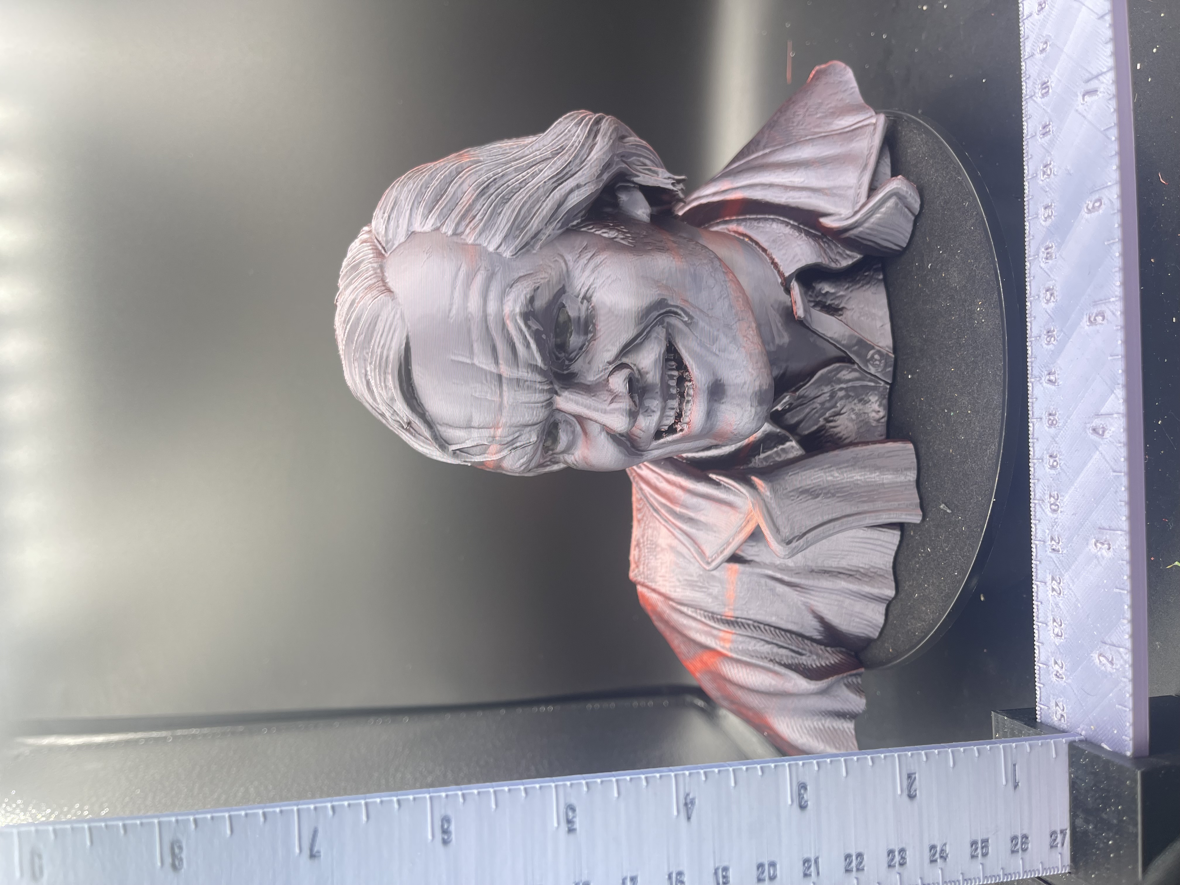 JACK TORRENCE BUST!  (RED/BLACK)